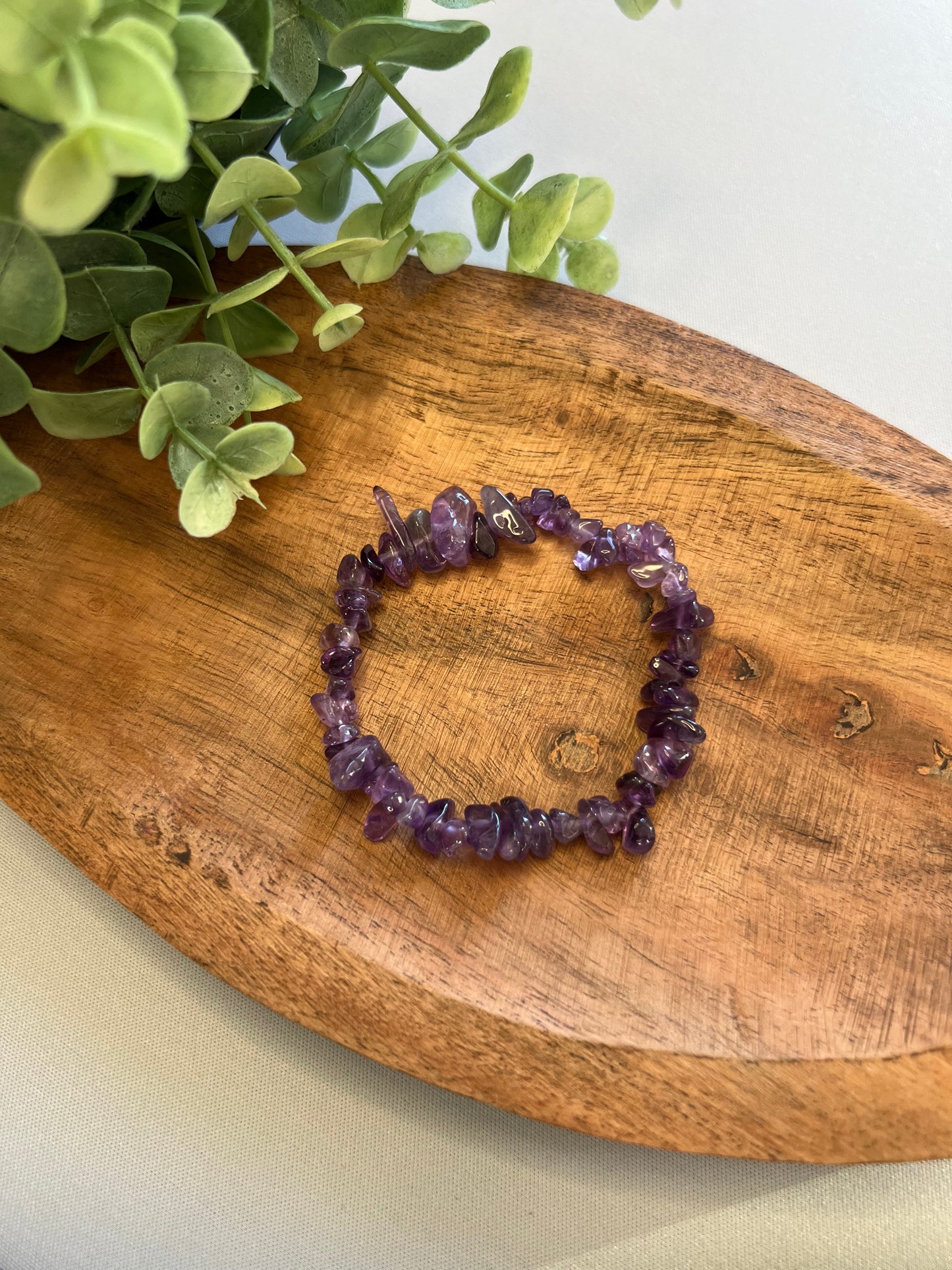 amethyst splitterarmband