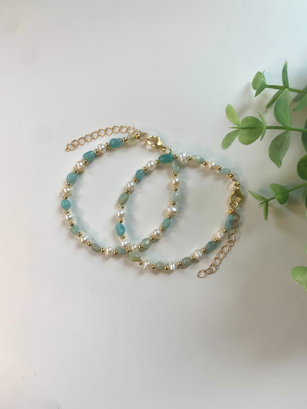 nugget amazonit armband