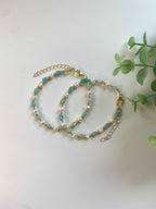 nugget amazonit armband