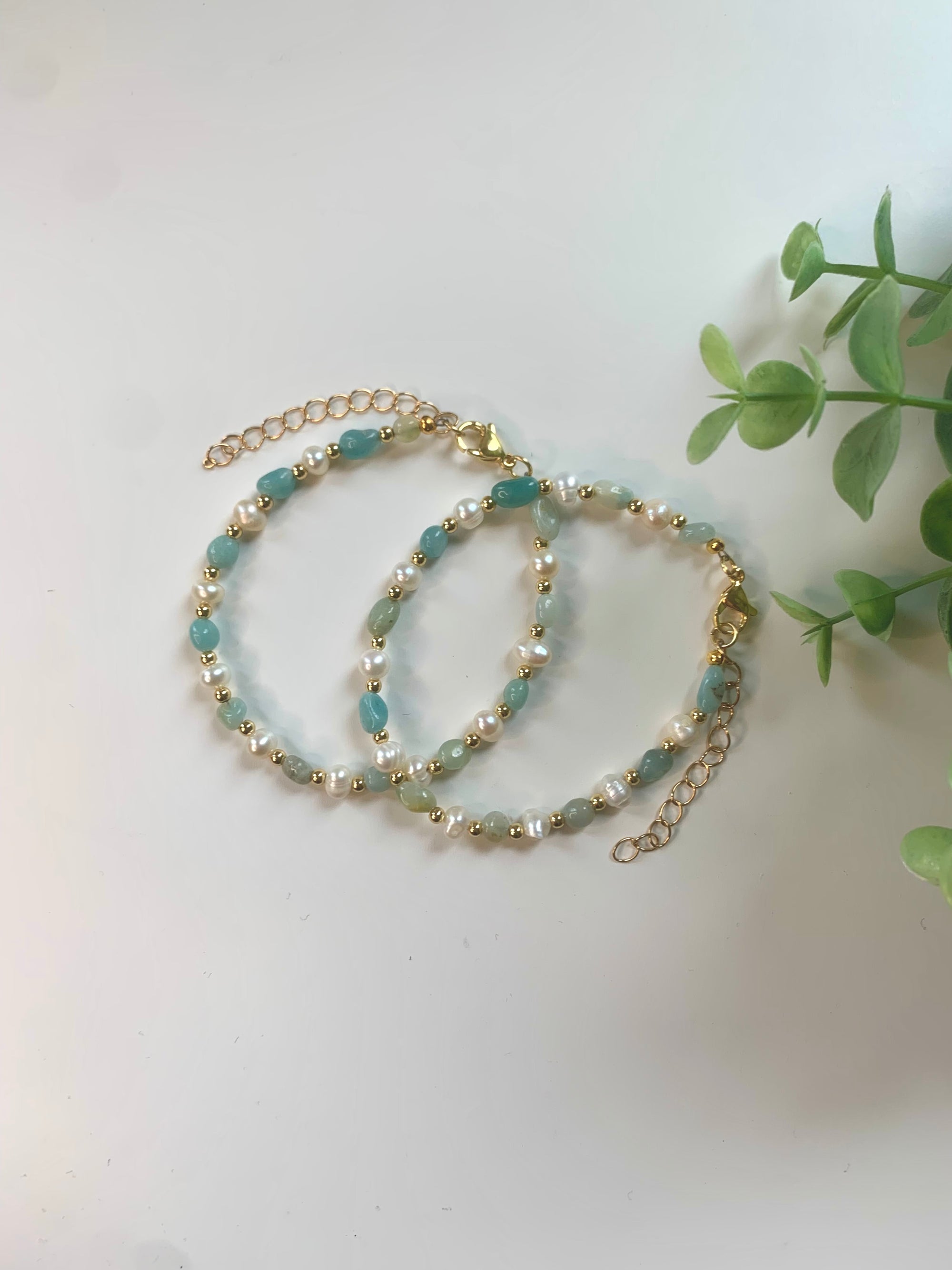 nugget amazonit armband