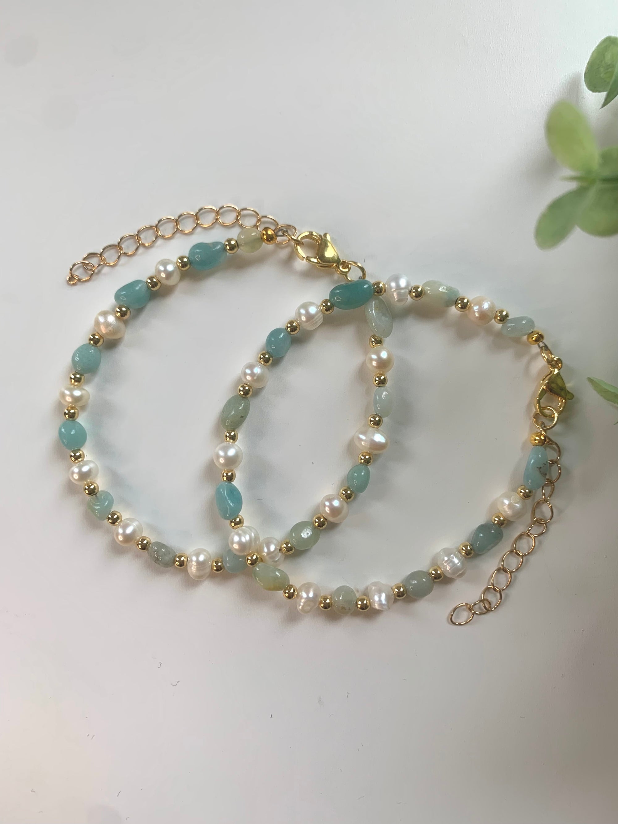 nugget amazonit armband