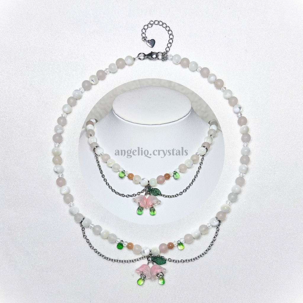 dewdrop blossoms | kette