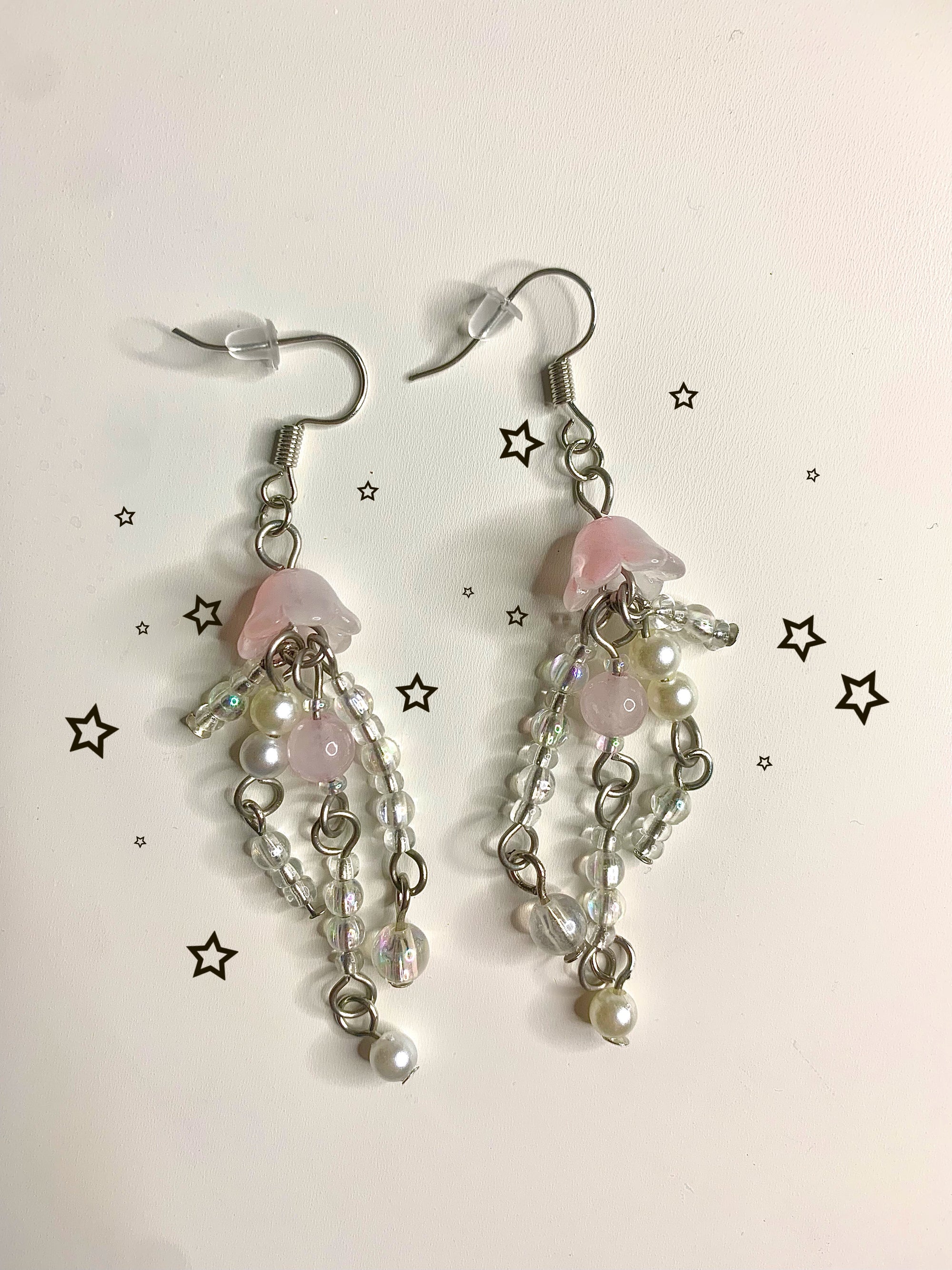 sea lily jellyfish | ohrringe