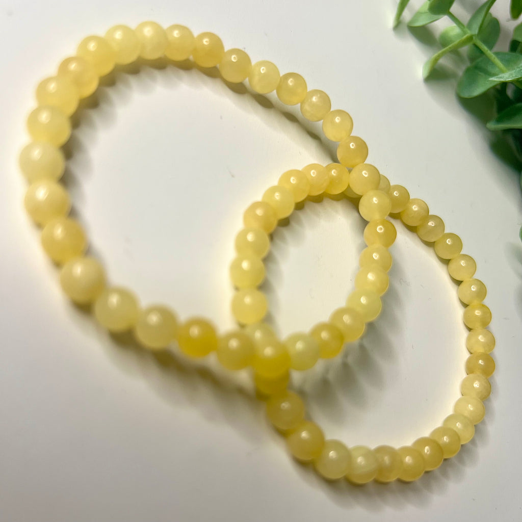 orangencalcit armband