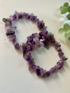 amethyst splitterarmband