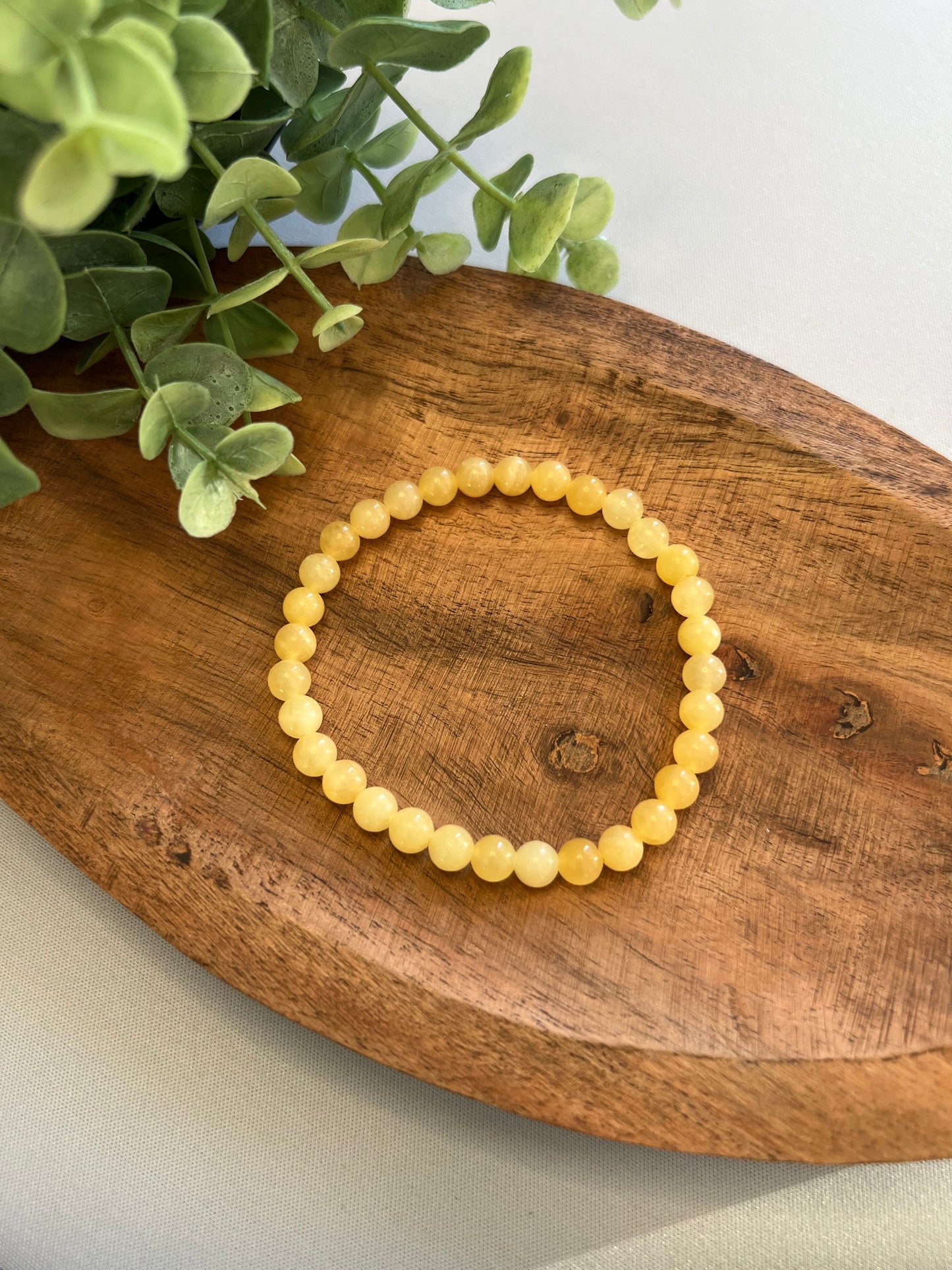 orangencalcit armband