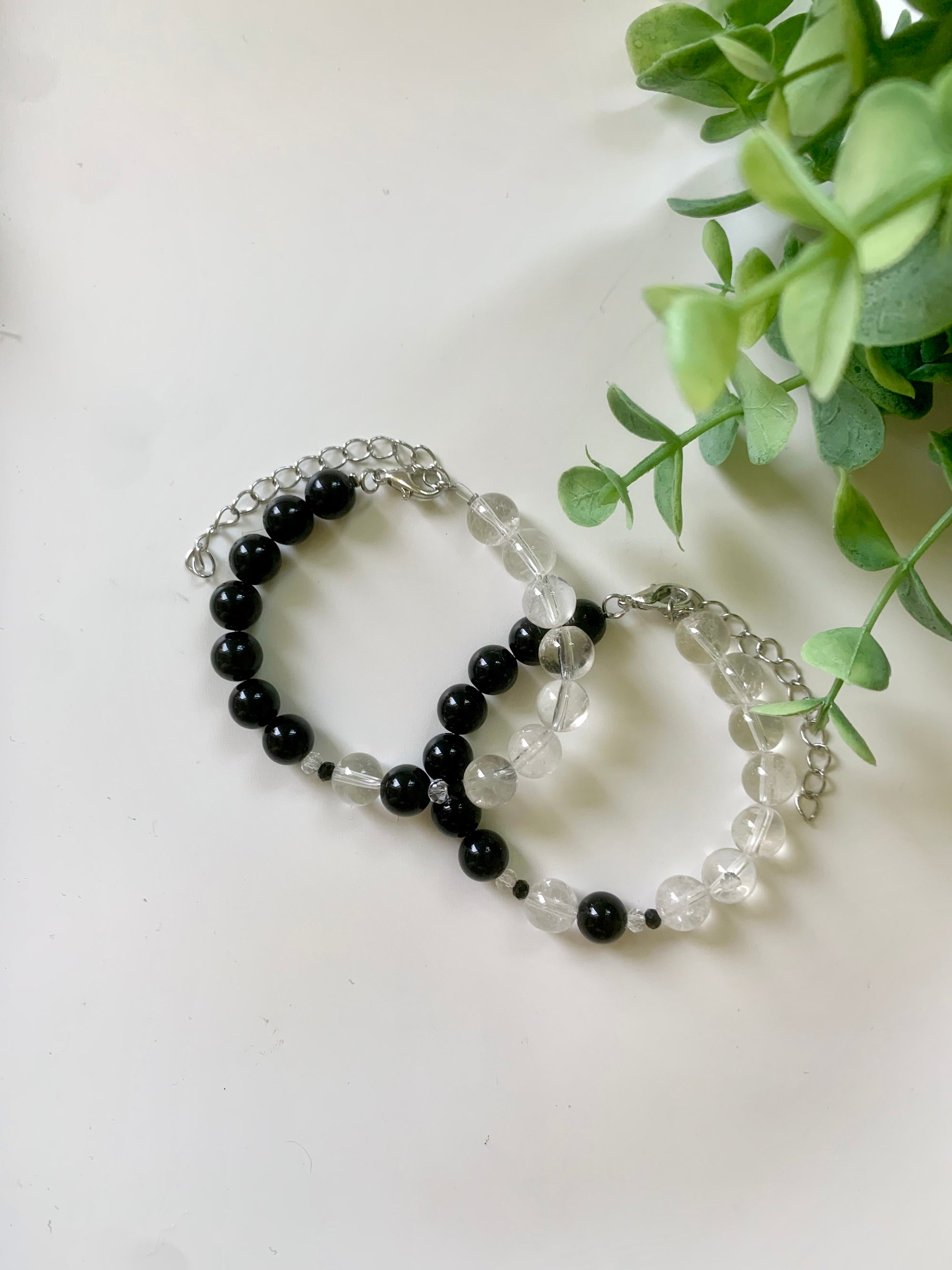 black & white armband