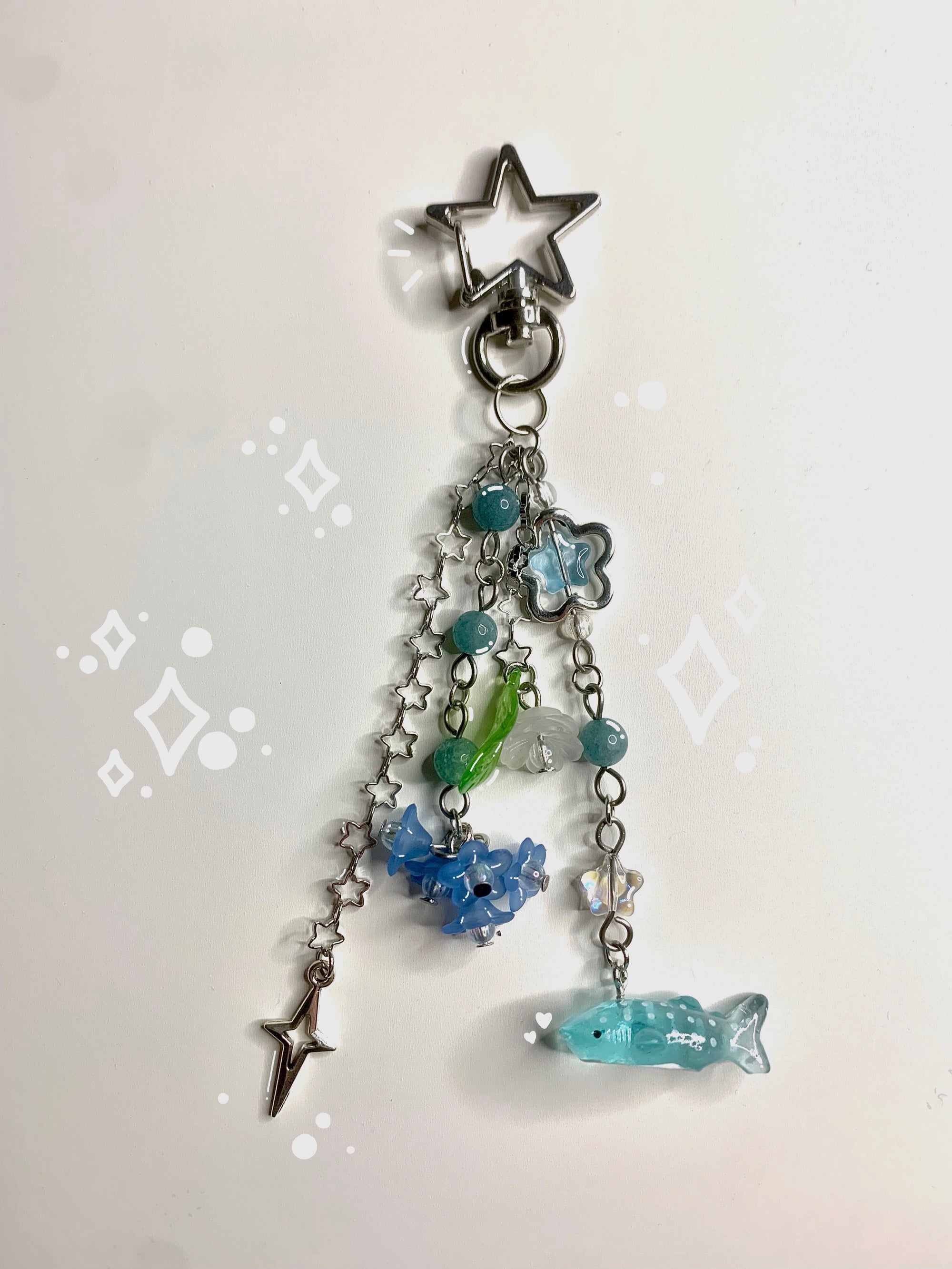 starwave keychain | blau