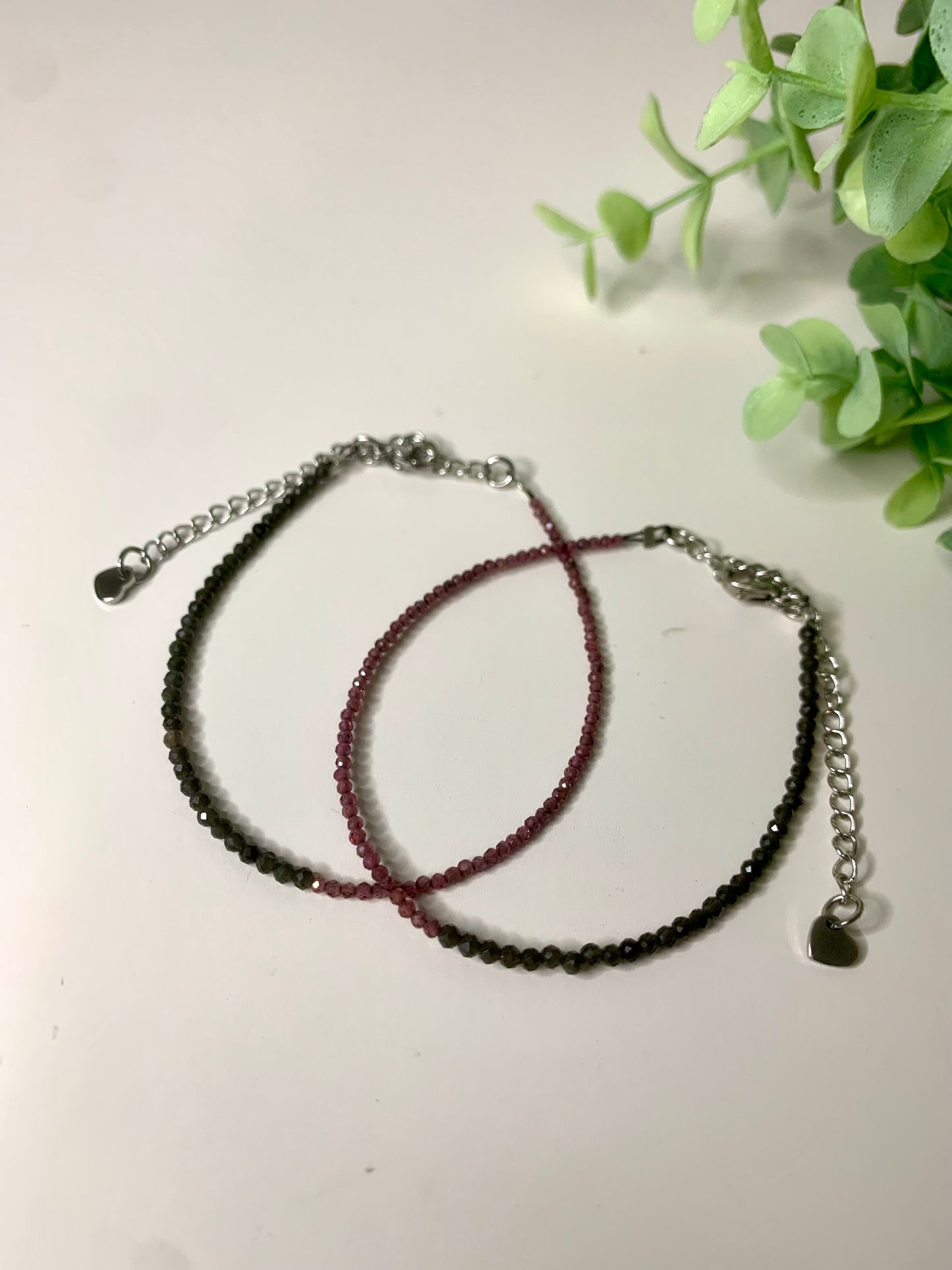 midnight | facettiertes armband
