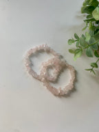 rosenquarz splitterarmband