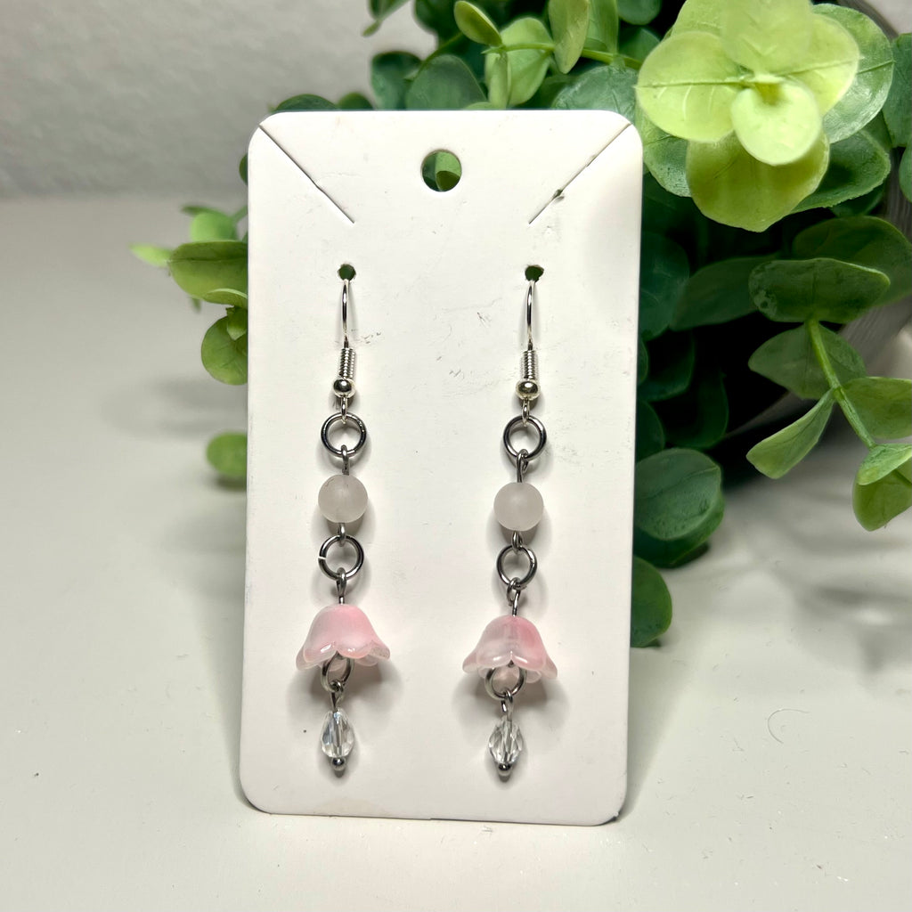 peach blossoms | ohrringe