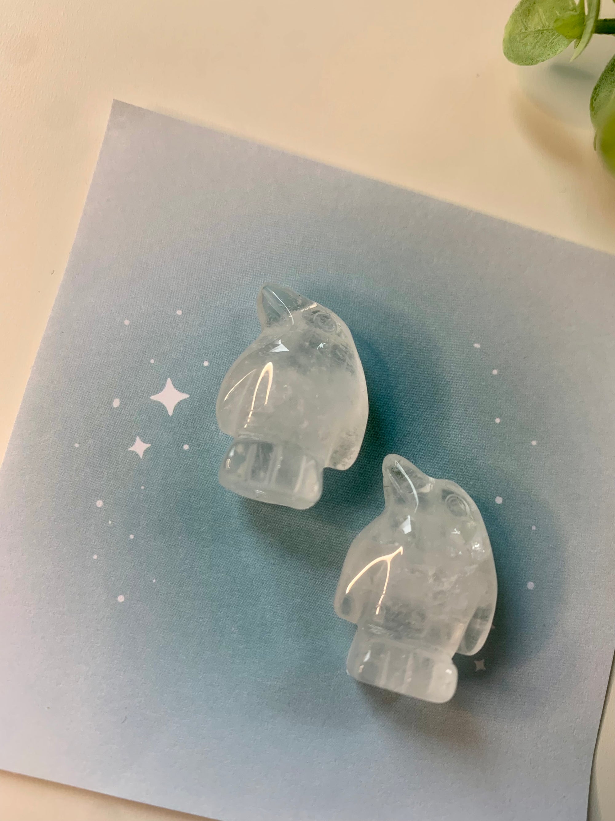 bergkristall pinguin | carving