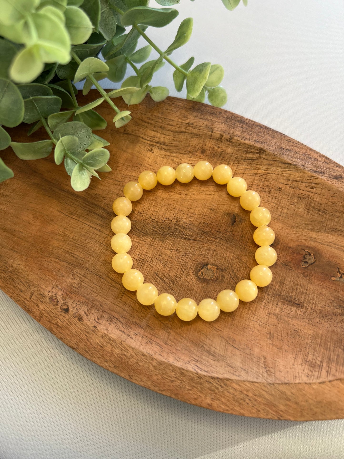 orangencalcit armband