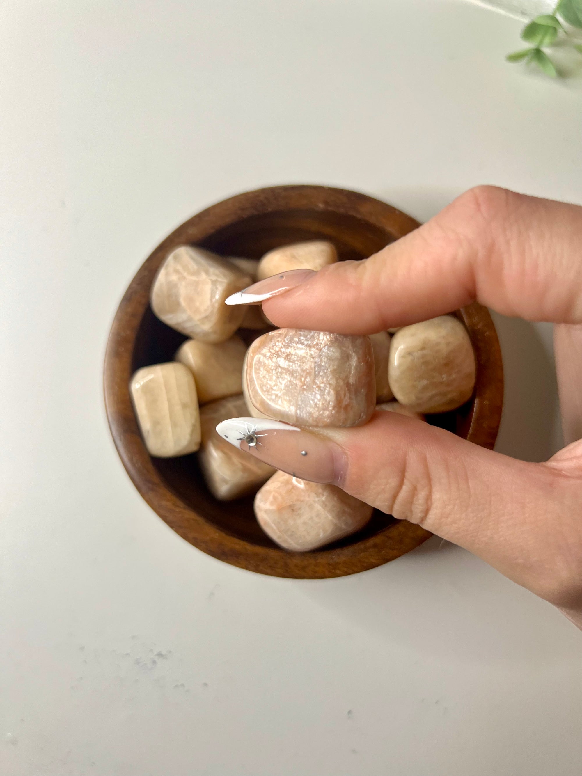 pfirsich mondstein tumble