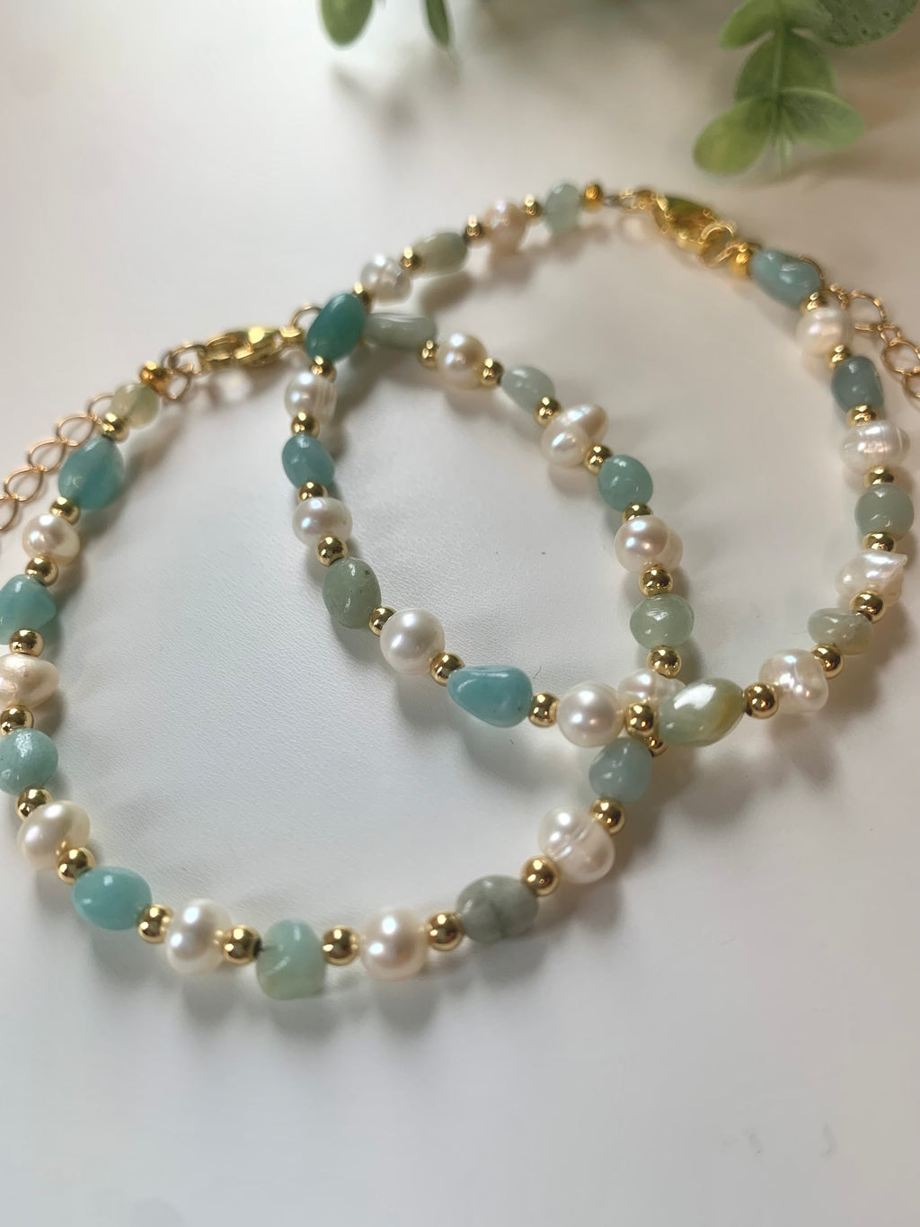 nugget amazonit armband