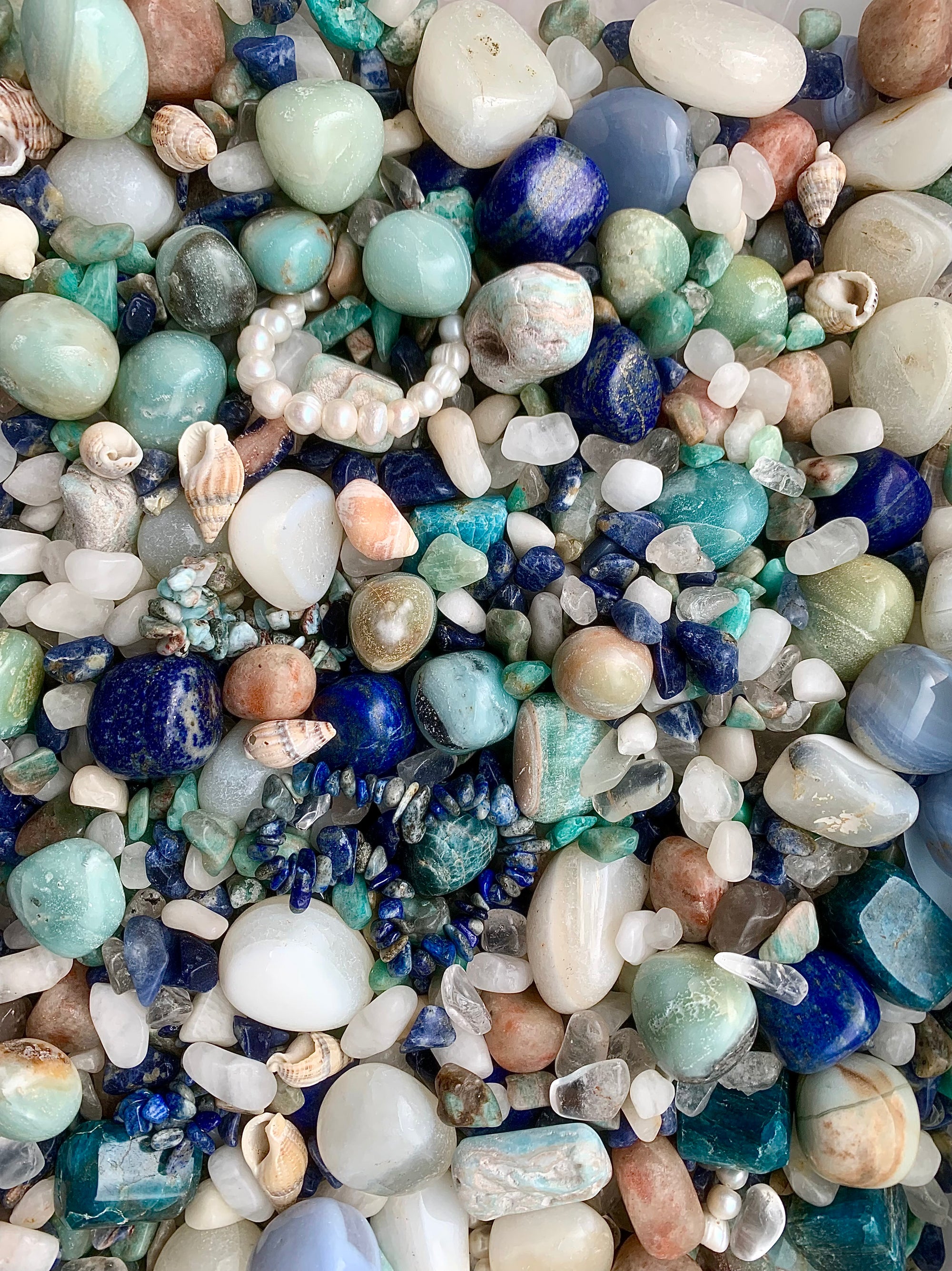 sea shore crystal confetti