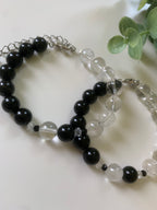 black & white armband