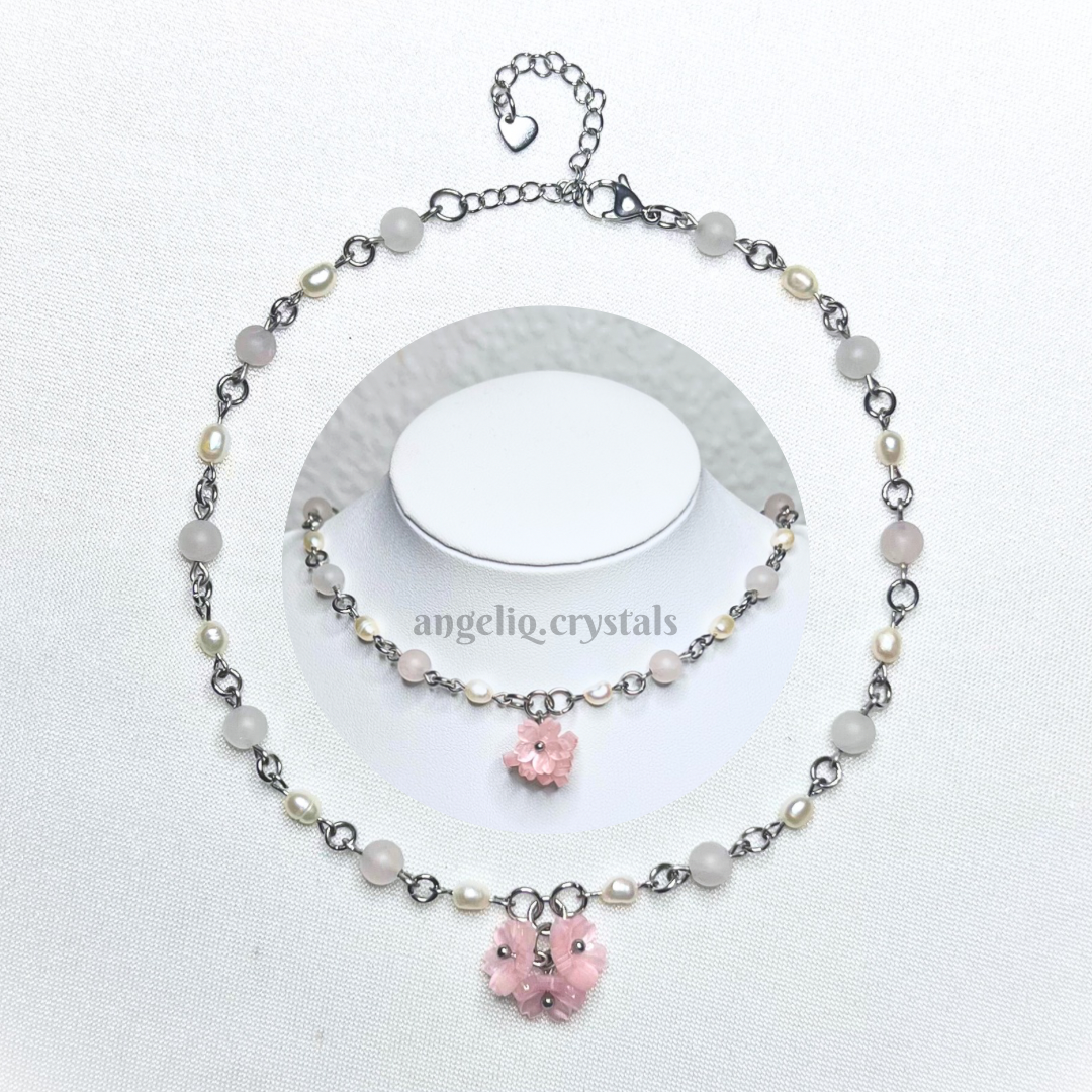 pearl petal | choker