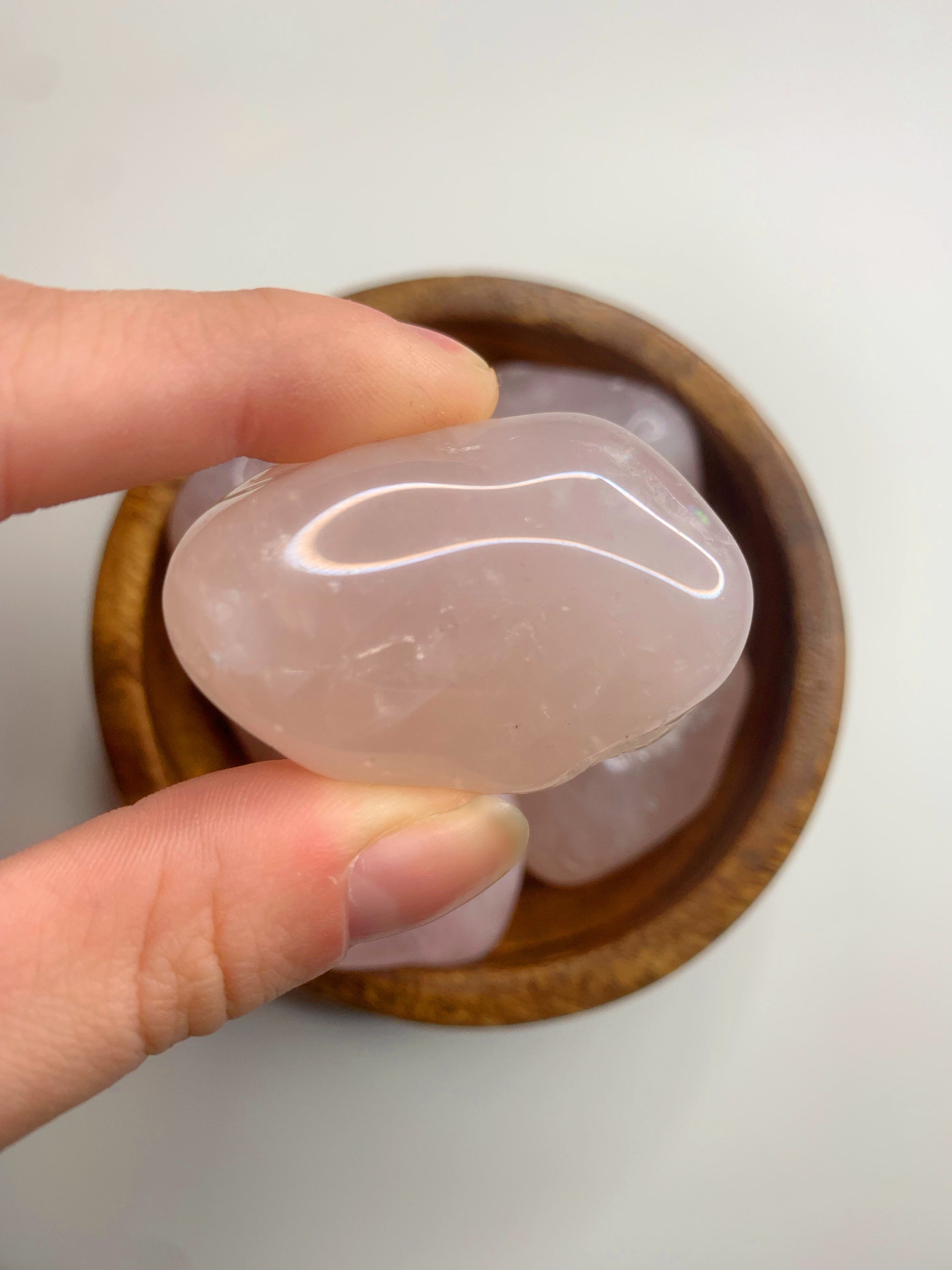 rosenquartz tumble (groß)