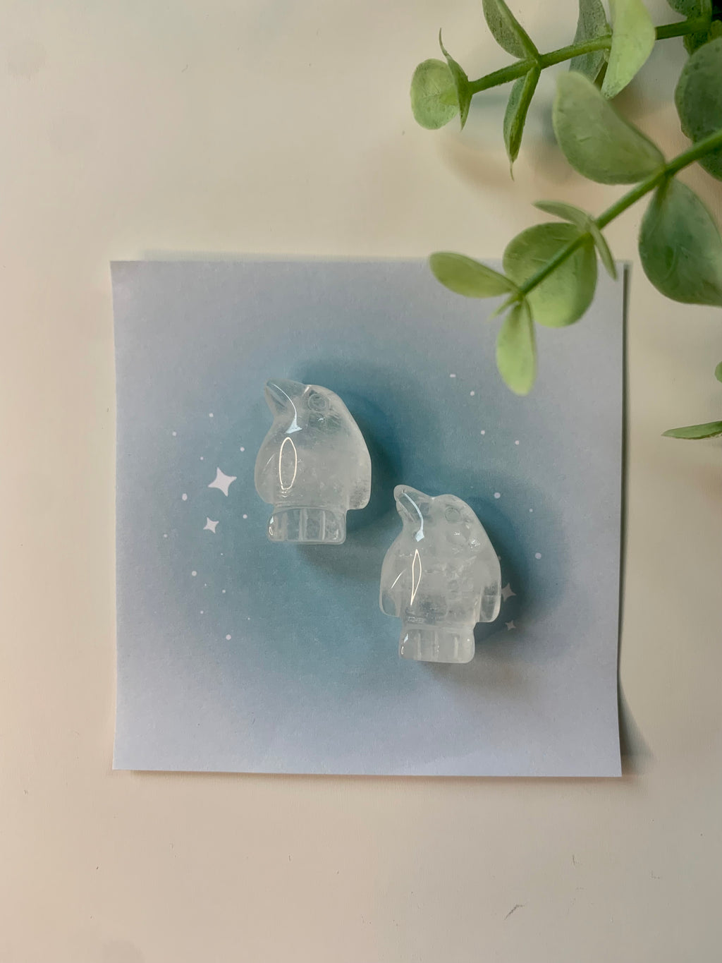 bergkristall pinguin | carving