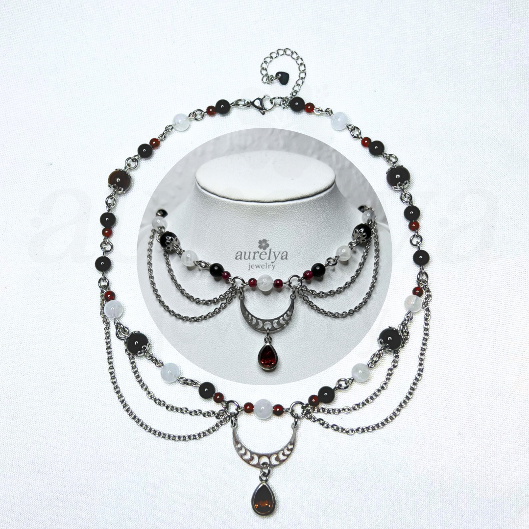 blood moon | halskette